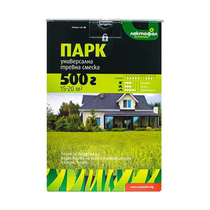 Тревна смеска Парк Лактофол 0.5кг за 15-20м² (35947665)