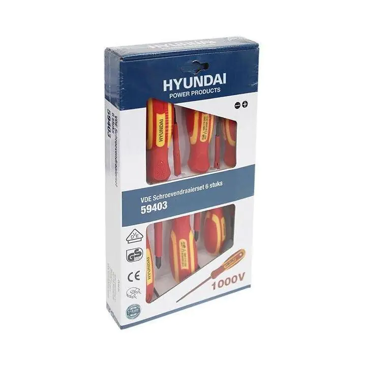 Отвертки 6 части комплект HY59403 Hyundai (35947769)