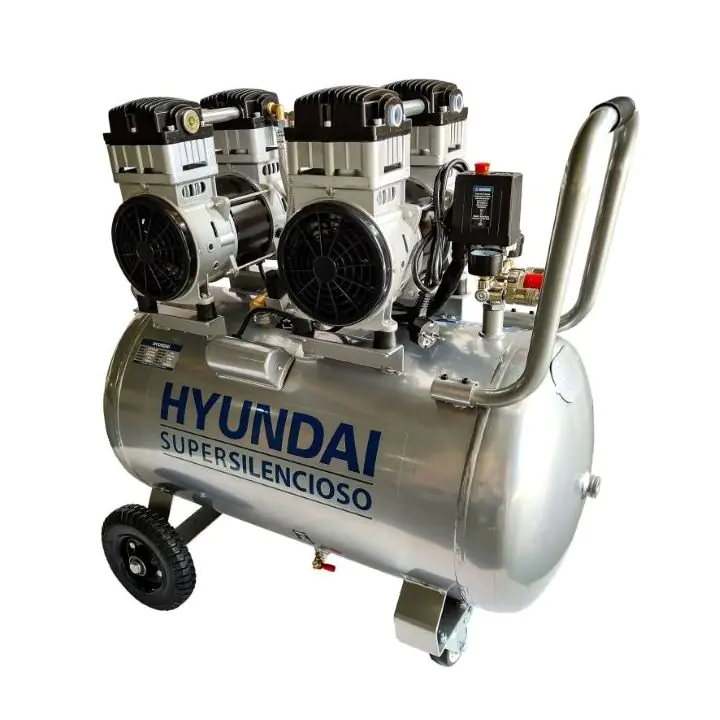 Компресор за въздух HYAC 100-3S HYUNDAI 100л – две глави (35948147)