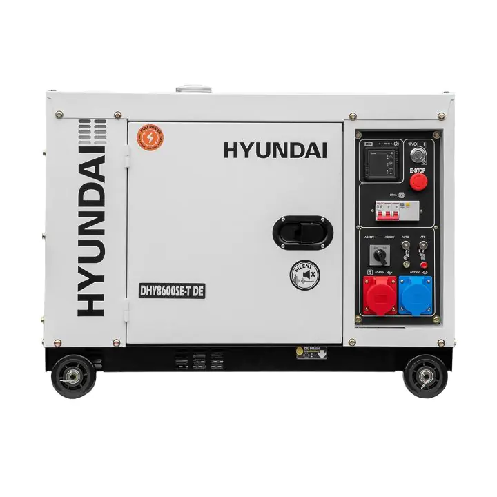 Дизелов монофазен генератор DHY 8600SE – 6,3 kW HYUNDAI (35948153)