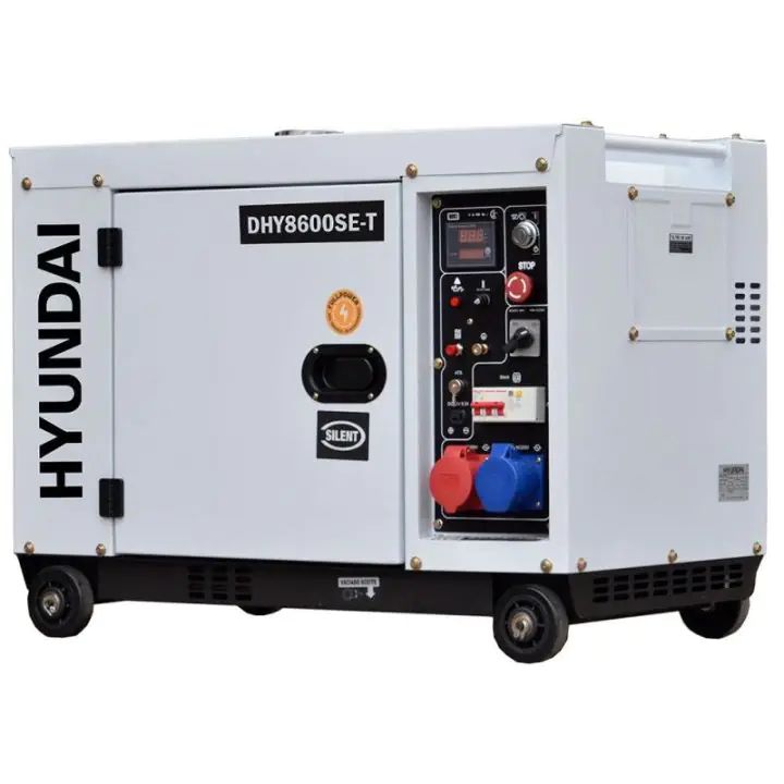 Дизелов безшумен генератор DHY 8600SE/Т HYUNDAI (35948158)