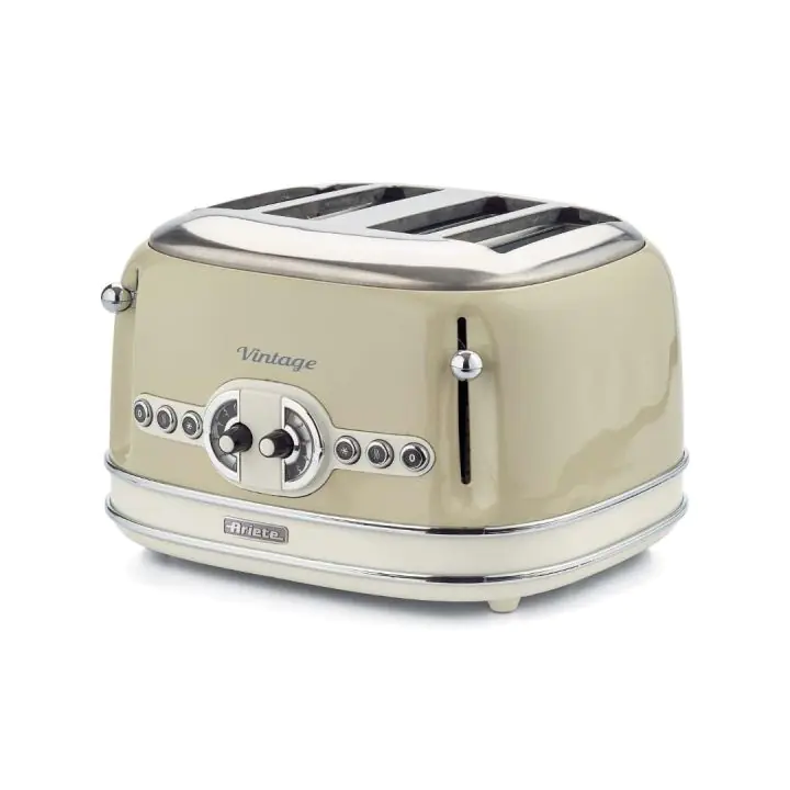 Тостер VINTAGE, 4 филии - Beige, ARIETE 00C015603AR0, (35948424)
