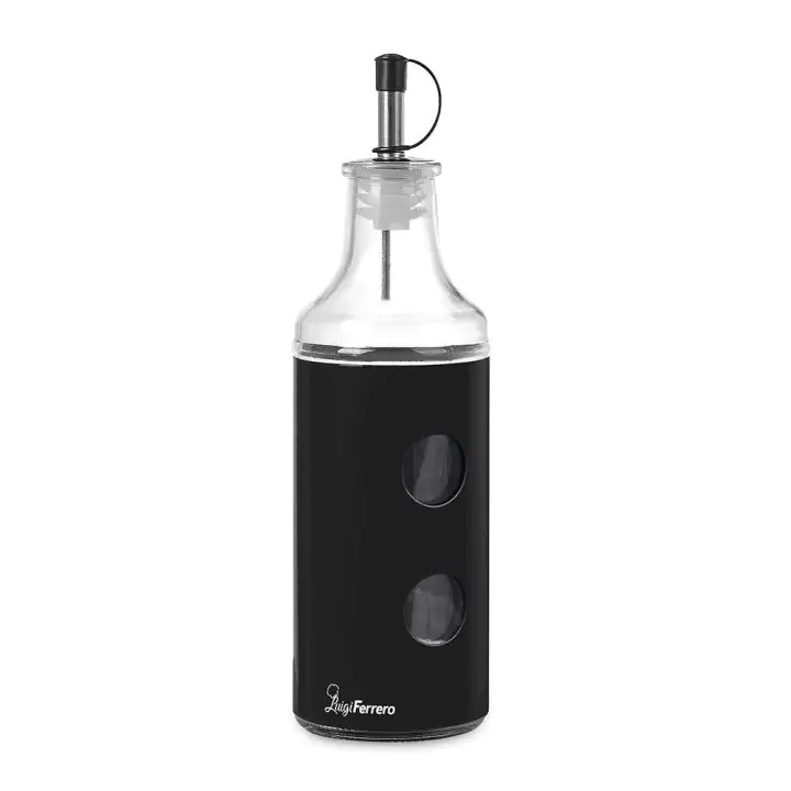 Бутилка за оцет и олио Luigi Ferrero Hanna FR-1443B 430ml, черна, (35948490)