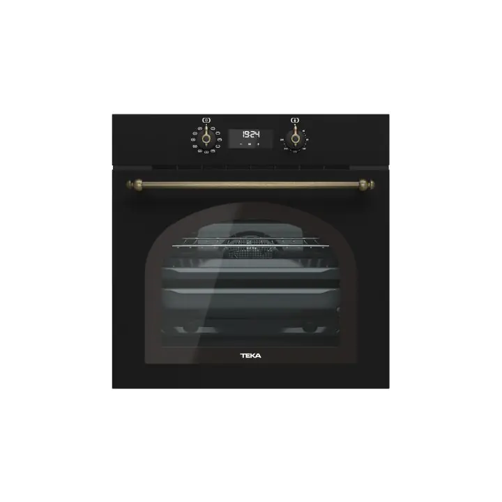 Мултифункционална фурна HRB6400, с 10 функции, ретро дизайн, антрацит месинг, (35948814)