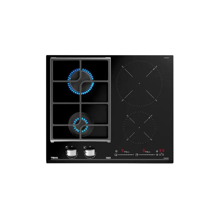 Комбиниран стъклокерамичен плот JZC64322, газ и индукция, iCooking функции, (35948867)