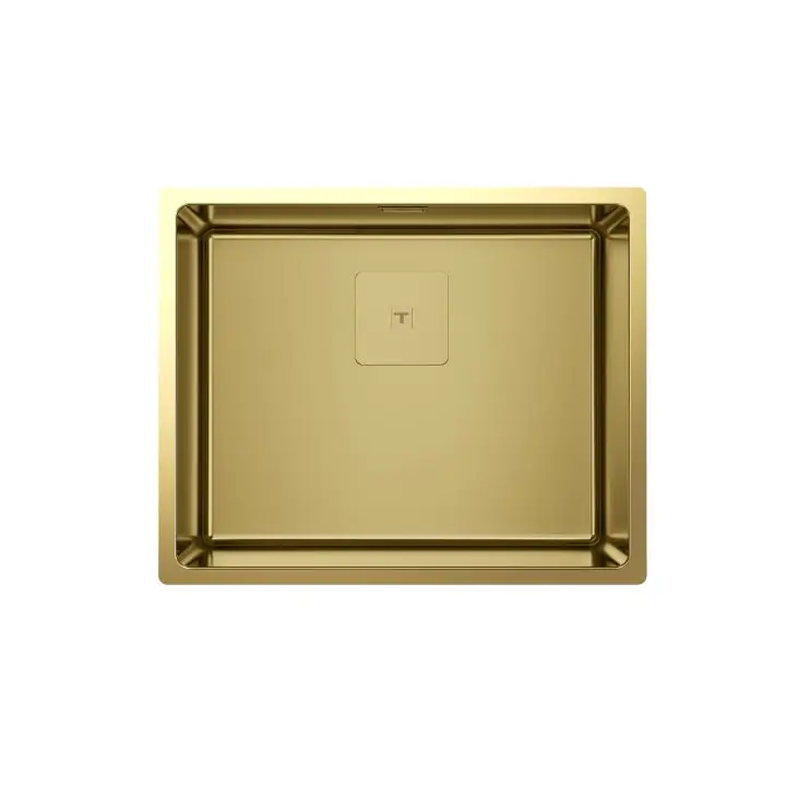 Иноксова мивка FLEXLINEARS155040, за вграждане 3 в 1, Metallic, за шкаф със светъл отвор 60 см, месинг, (35948980)