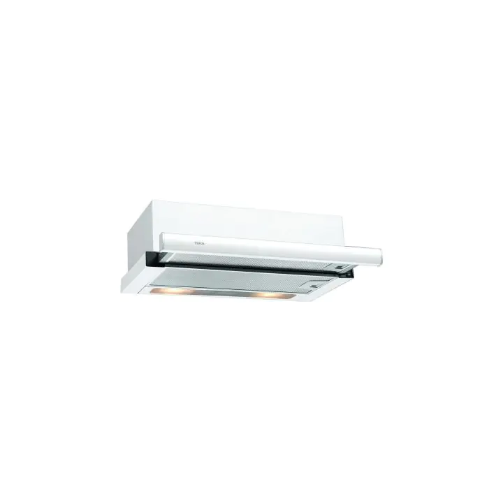 Телескопичен абсорбатор TL6310, за вграждане, 60 см, бял, (35949010)