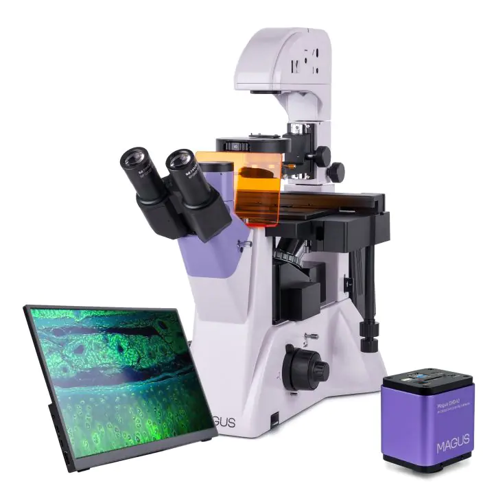 Флуоресцентен инвертиран цифров микроскоп MAGUS Lum VD500 LCD, (35949215)