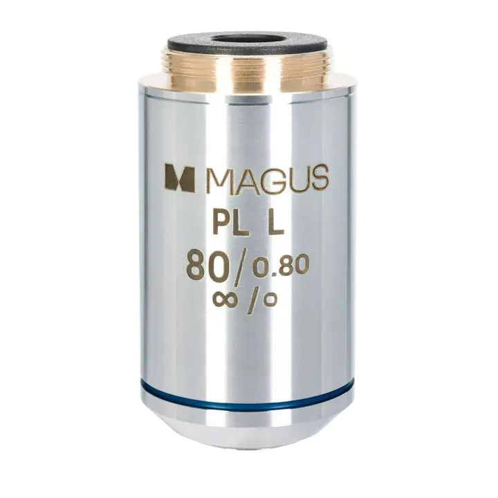 Обектив MAGUS 80PLL 80х/0,80 Plan L WD 1,25 mm, (35949282)