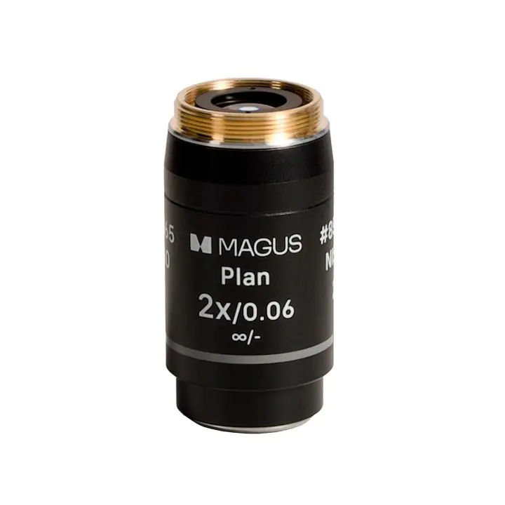 Обектив MAGUS 2PL60 Plan 2х/0,06 ∞/- H 60 mm, (35949471)