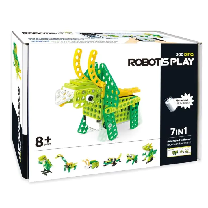 Комплект за роботика Robotis PLAY 300 DINOs, (35934818)