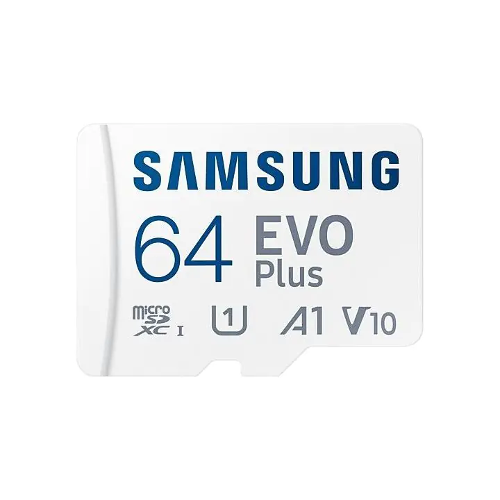 Карта памет Samsung EVO Plus, microSDXC, UHS-I, 64GB, Адаптер, (35939619)