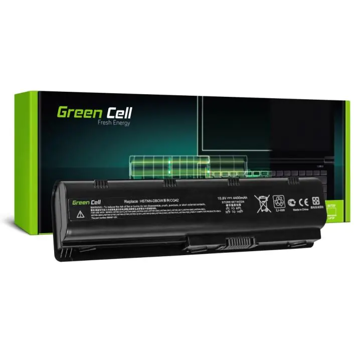 Батерия за лаптоп GREEN CELL, HP G32/G42/G62/G72 Presario CQ31/CQ42 CB0W / DB0W 10.8V, 4400mAh, Черен, (35933471)