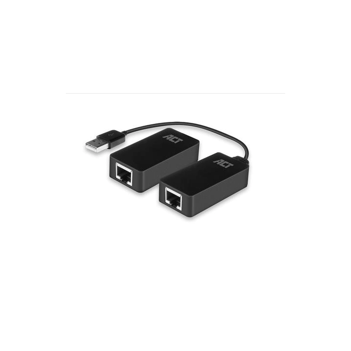 Активен USB удължител ACT AC6063, USB 2.0, UTP до 50 метра, (35939719)