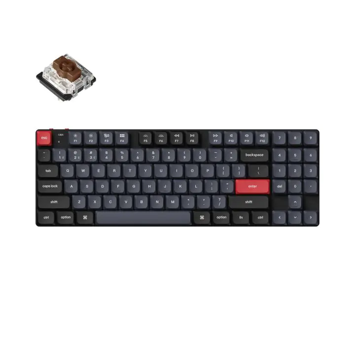 Клавиатура Keychron K13 Pro TKL Low Profile Gatheron Brown Switch, (35936620)
