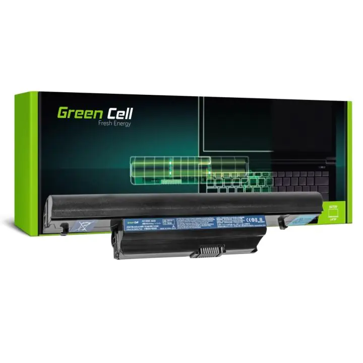 Батерия за лаптоп GREEN CELL, AS10B75 AS10B31 for Acer Aspire 5553 5625G 5745, 11.1V, 4400mAh, (35933511)