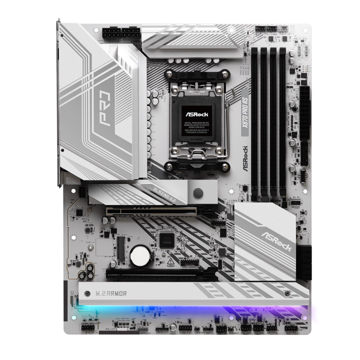 Дънна платка ASROCK X870 PRO RS, Socket AM5, (35938442)