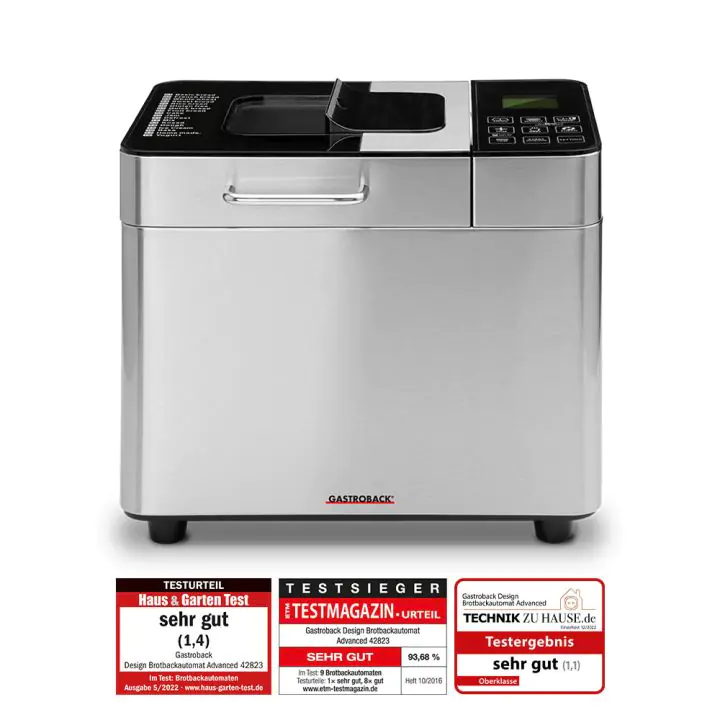 Хлебопекарна Gastroback Advanced, 500 W, 1000 гр, 18 програми, (11493)