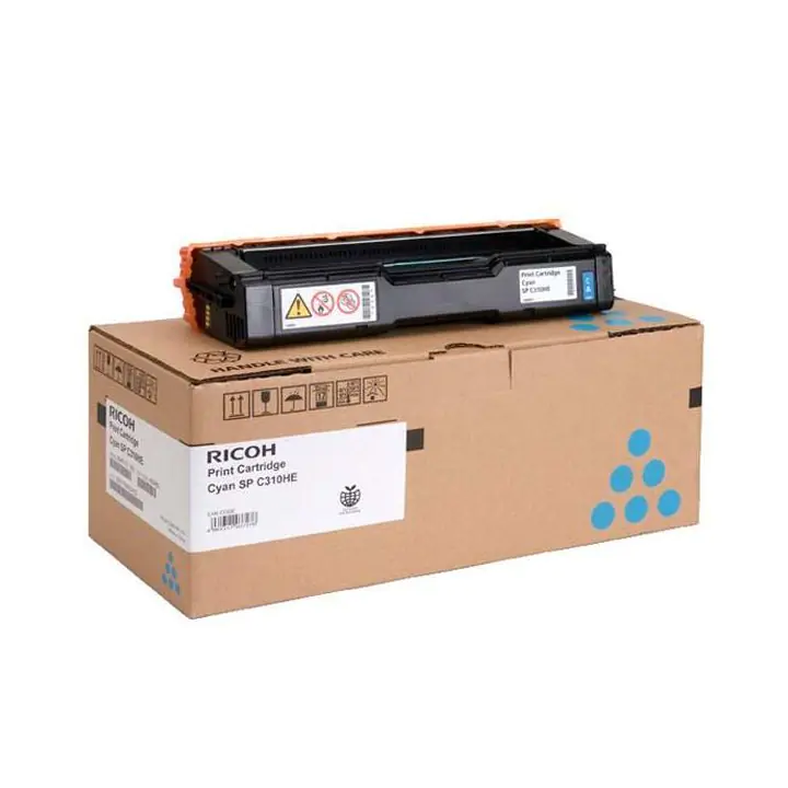 Тонер касета Ricoh SPC310E, 2800 копия C340DN/C342DN, Сyan, (35932930)