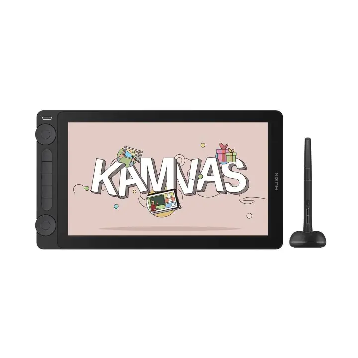Графичен дисплей таблет HUION Kamvas 13, 5080 LPI, Черен, (35938777)