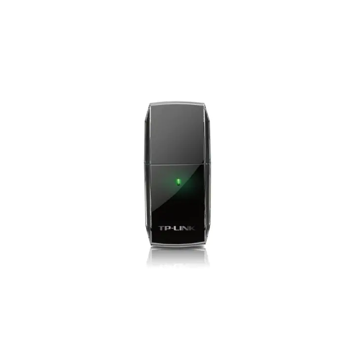 Безжичен адаптер TP-LINK Archer T2U, AC600, Dual band, USB, вградена антена, (35933587)