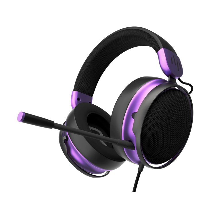 Геймърски слушалки Dark Project Sono Wired - Black/Violet, (35939049)