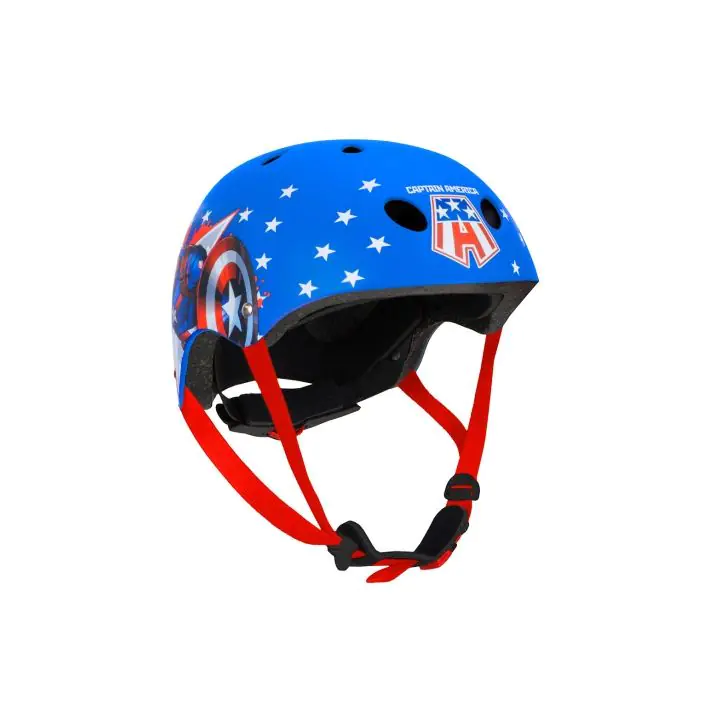 Аксесоар за велосипед Disney Детска каска CAPTAIN AMERICA за скейтборд и велосипед Каски, 27235