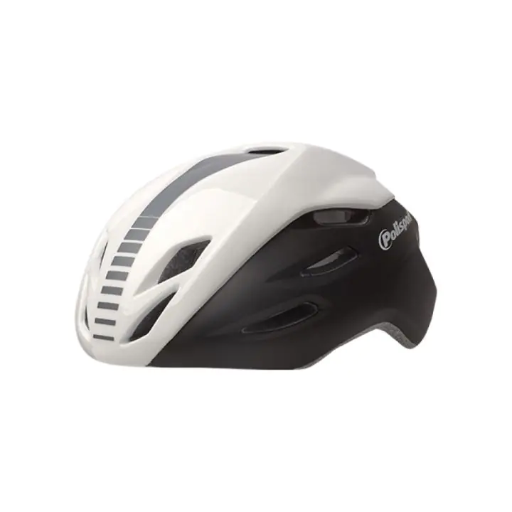 Аксесоар за велосипед Polisport, каска AERO ROAD (L=58/61), BLACK MATTE/WHITE GLOSS/GREY - 8739800007 Каски, 25483