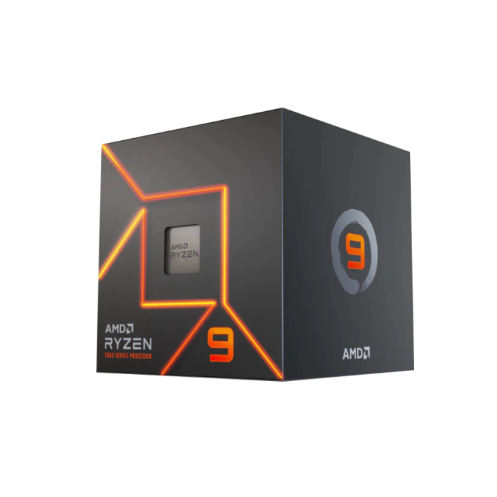 Процесор AMD RYZEN 9 7900, 12-Core, 3.7 GHz, 64MB, 65W, AM5, BOX, (35935844)