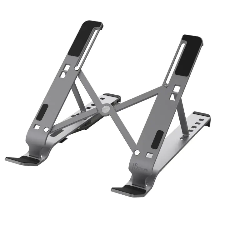 Поставка за лаптоп j5create JTS223, 4 портов USB-C хъб, Алуминиева, (35936681)