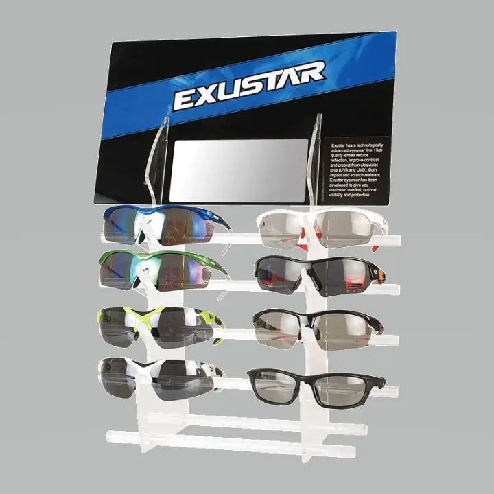 Аксесоар за велосипед Exustar EXUSTAR ДИСПЛЕЙ ЗА ОЧИЛА DS09 Дрехи Очила, 14800