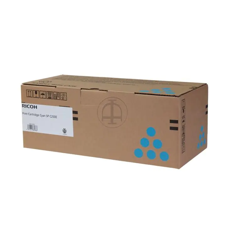 Тонер касета Ricoh SPC250E, 1600 копия, Cyan, (35932489)