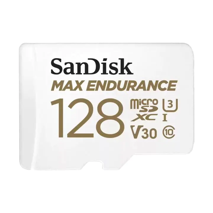 Карта памет SANDISK MAX Endurance, SD Адаптер, micro SDXC UHD, V30, 128GB, Class 10, (35936312)