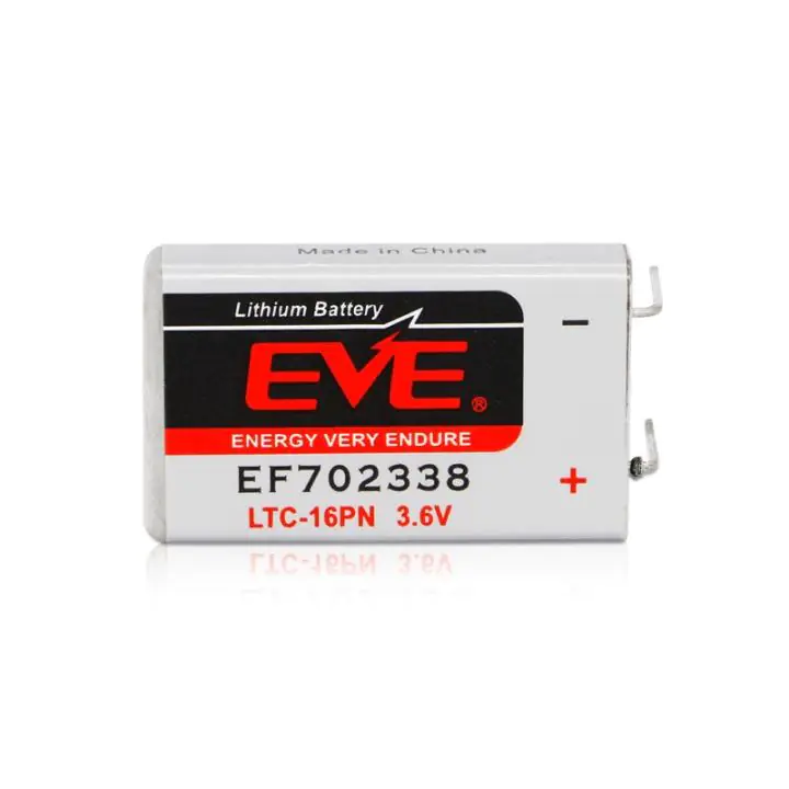 Литиево тионилхлоридна батерия LTC-16PN industrial 3,6V 1600mAh EVE BATTERY, (35934461)