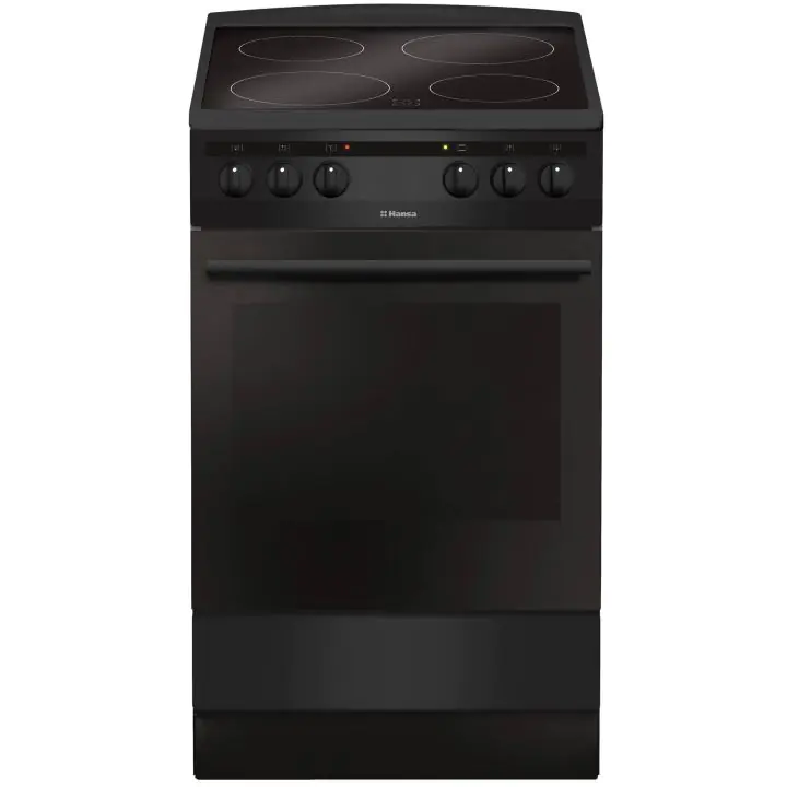 Готварска печка Hansa FCCM58088 със стъклокерамичен плот, (13842)