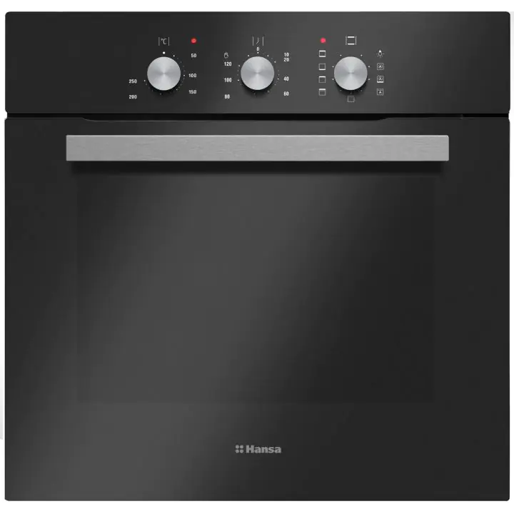 Готварска фурна за вграждане Hansa BOES68161, черна, (13818)