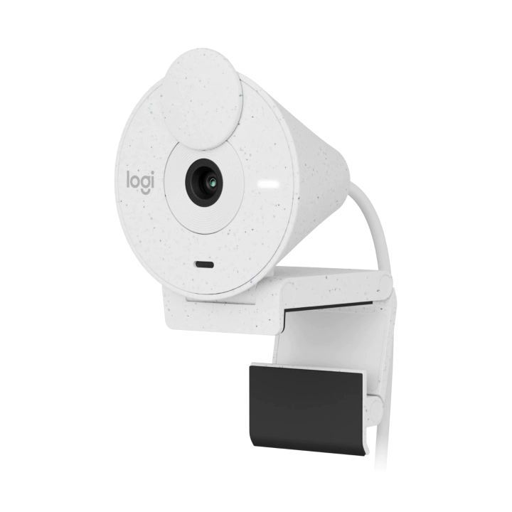 Уеб камера с микрофон LOGITECH Brio 300 White, (35936802)