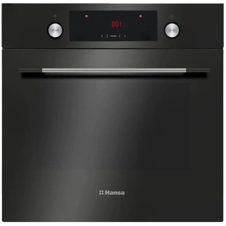 Готварска фурна за вграждане Hansa BOES68461, 2.9kW, 8 функции, Черен, (13825)