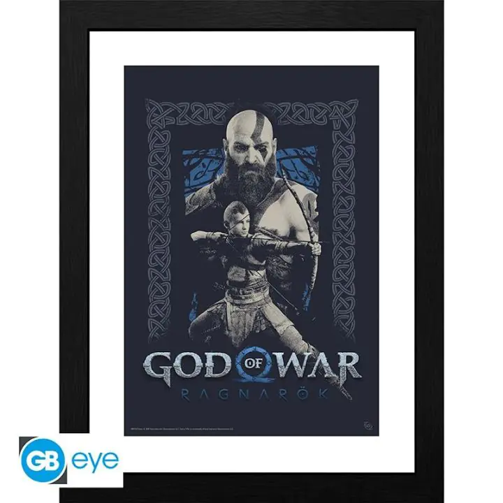 GBEYE GOD OF WAR - Framed print 'Kratos and Atreus' (30x40), (35936858)
