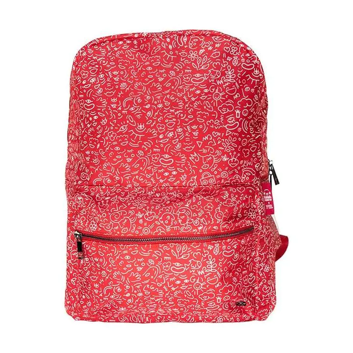 Раница за лаптоп HAMA HaHaHa Feel, До 15.6', Червена, 185672, (35934520)
