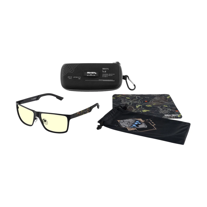 Комплект GUNNAR x Call of Duty UAV Edition - Onyx/Topo - Amber - Очила + калъф, (35937013)
