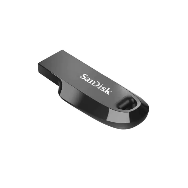 USB памет SanDisk Ultra Curve 3.2, 64GB, USB 3.1 Gen 1, Черна, (35937771)