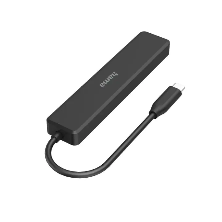 USB-C, 5-портов хъб, 3х USB-A,1x USB-C, HDMI,4К, Черен, (35934736)