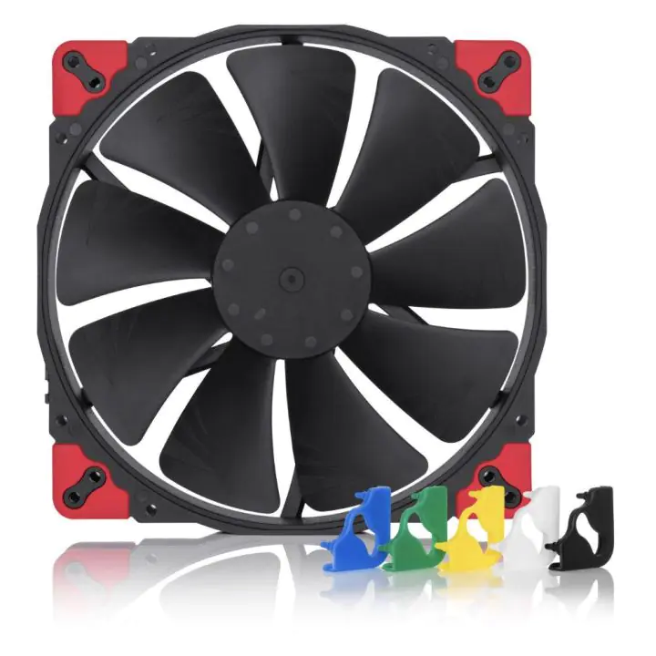 Вентилатор Noctua NF-A20 PWM chromax black swap 200x200x30mm, (35934915)