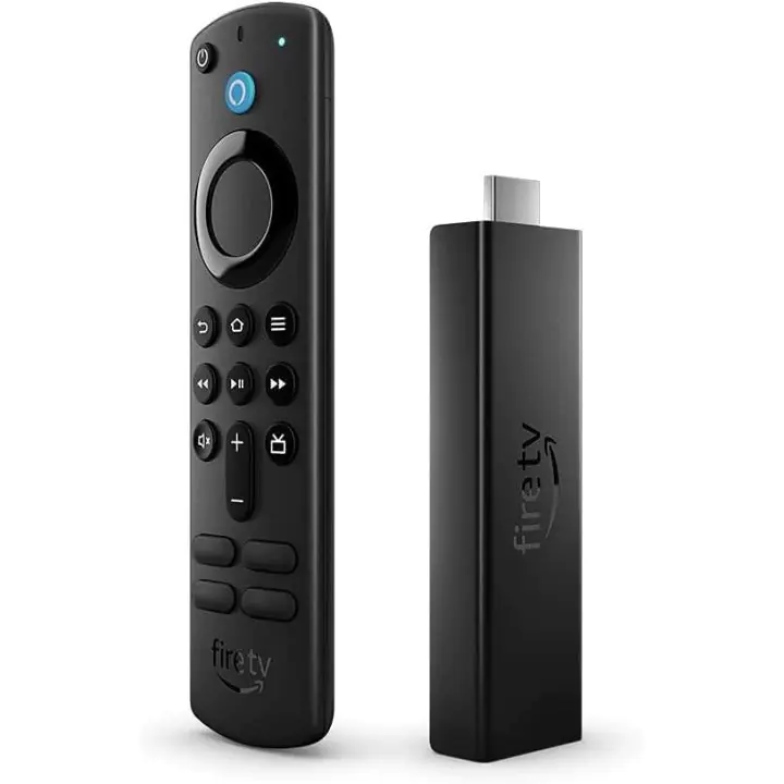 Мултимедиен плеър AMAZON Fire TV Stick 4K Gen2, Wi-Fi 6, Alexa Voice Remote, Черен, (35936188)