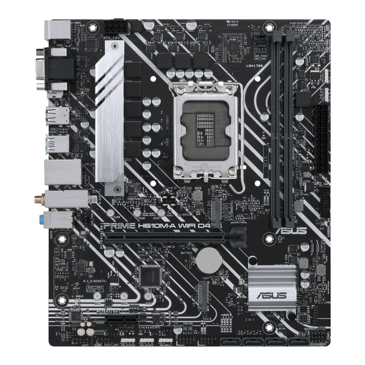 Дънна платка ASUS PRIME H610M-A WIFI D4, LGA 1700 mATX, (35938063)