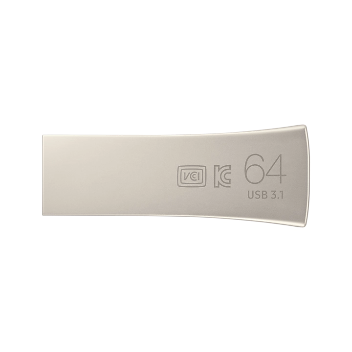 USB памет Samsung BAR Plus, 64GB, USB-A, Сребриста, (35937290)