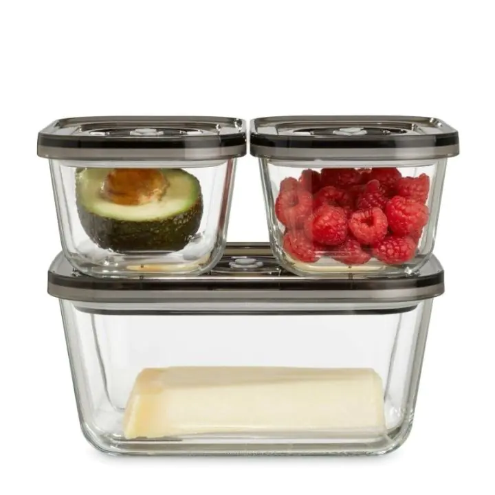 CASO комплект от 3 броя съдове за вакуумиране vacuboxx eco-set 1177