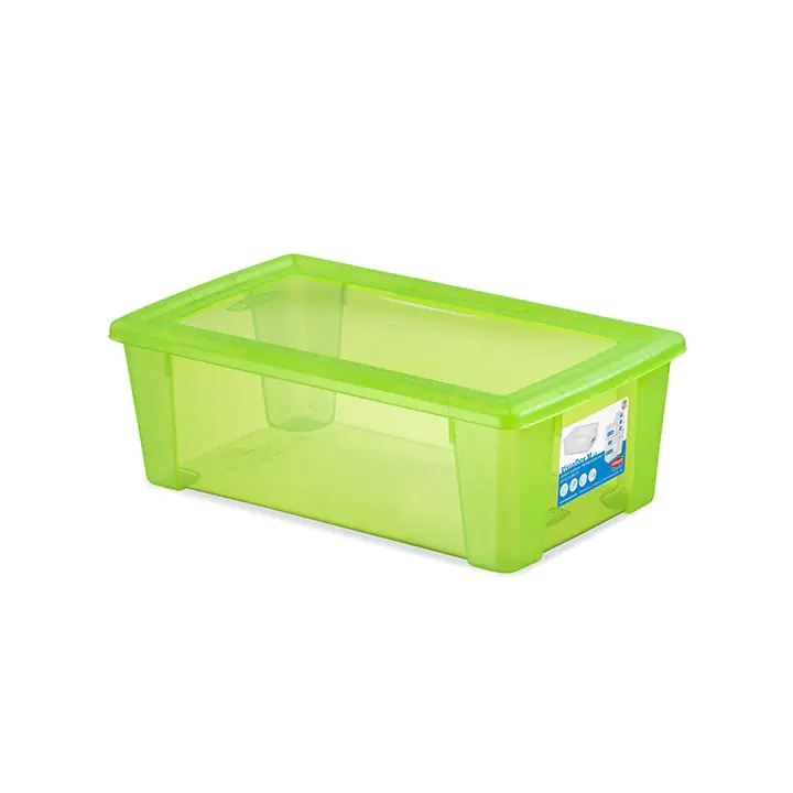 Универсална кутия Stefanplast Visual Box M, 5L, зелена, (35940956)