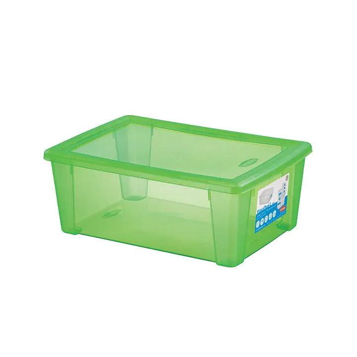 Универсална кутия Stefanplast Visual Box L, 10L, зелена, (35940958)